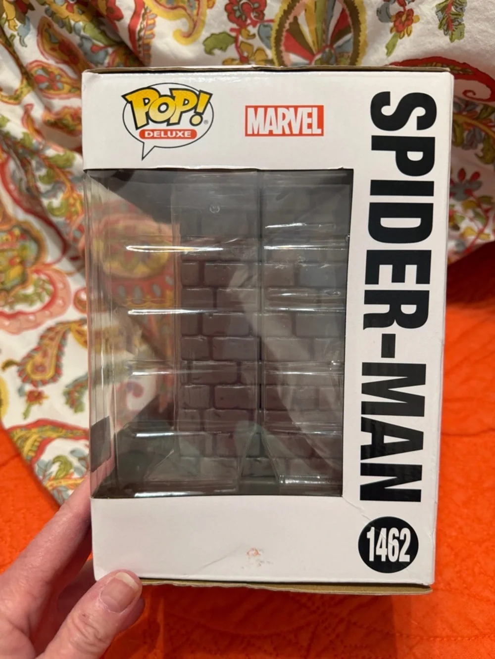 Funko Spider-Man Pop! Deluxe Figure - Red, Blue, White